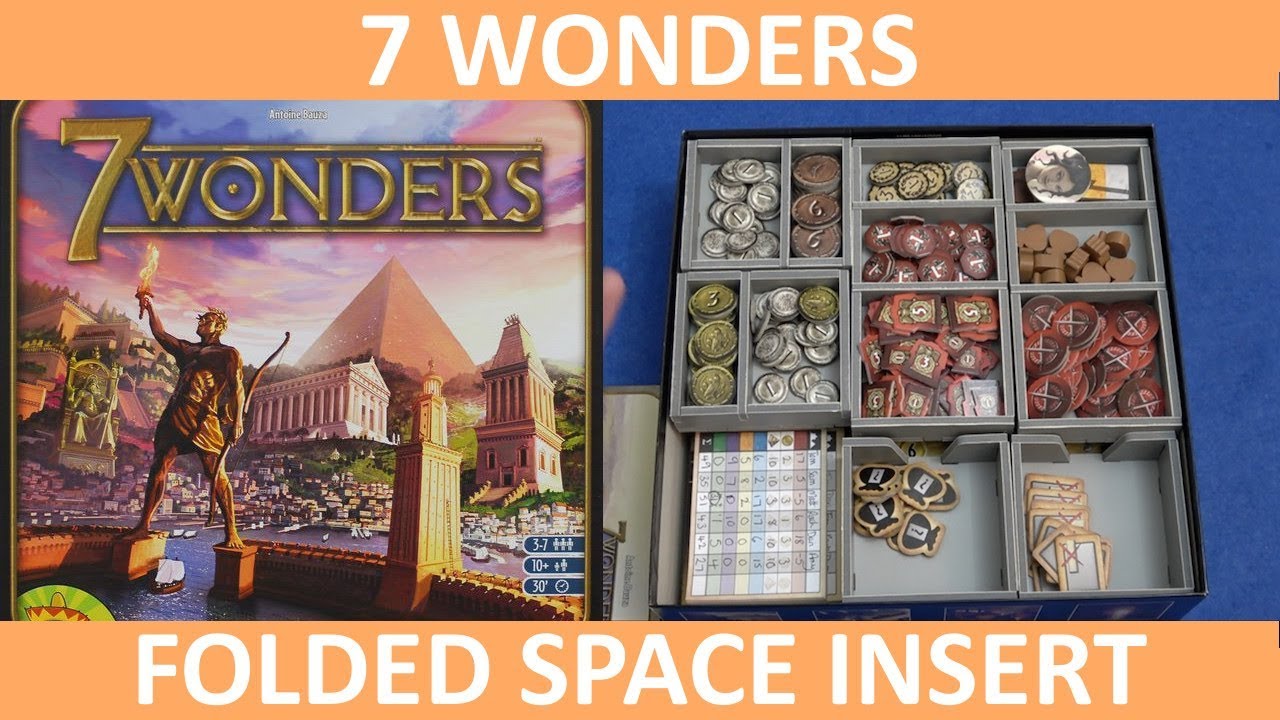 7 Wonders - Folded Space Insert Overview - slickerdrips