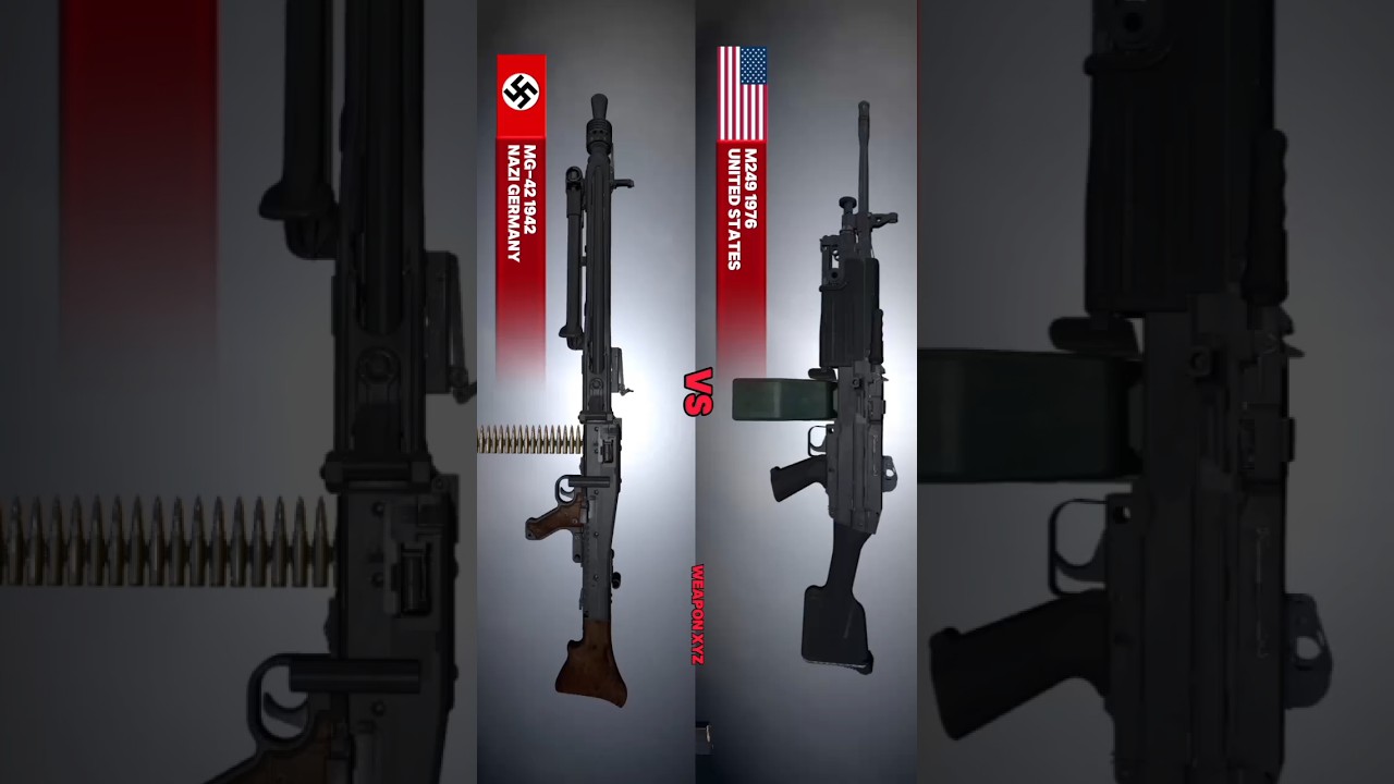 M249 🆚 MG-42 