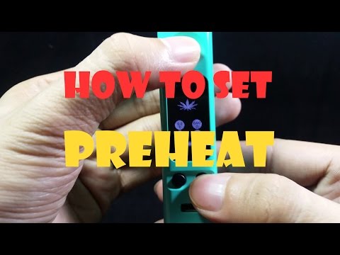Vape Tutorial #6 How to set Preheat on VW mode Evic VTC mini