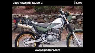 2000 Kawasaki KL250-G Used Motorcycles Boxborough MA