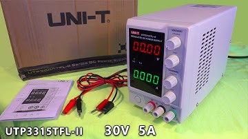 UNI-T UTP3315TFL-II Linear POWER SUPPLY 30v 5a Best you can buy budget beginners electronics repair