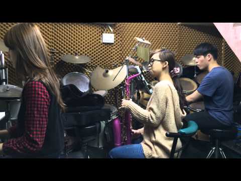 芸芸大師 雙人枕頭 Alto sax cover  20140312