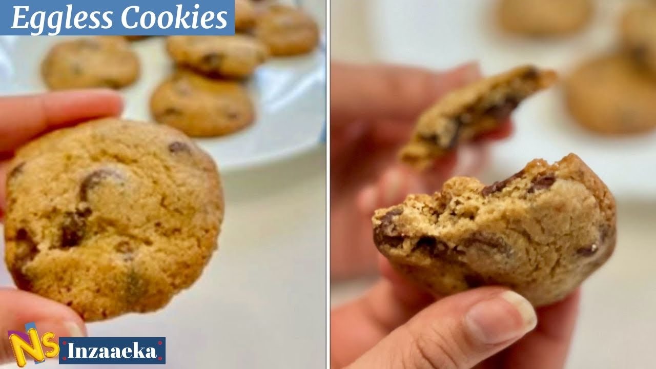 Eggless Chocolate Chip Cookies Recipe Egg Substitute Recipe 