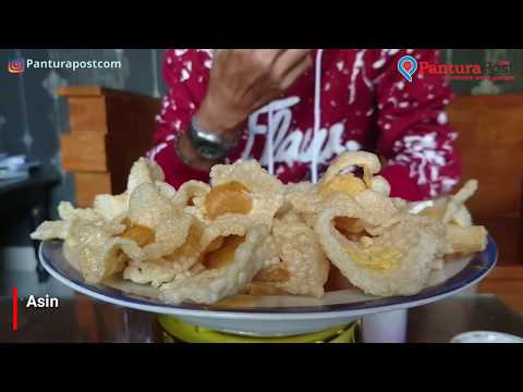 Gurihnya Kerupuk Telur Asin Brebes yang Berprotein Tinggi