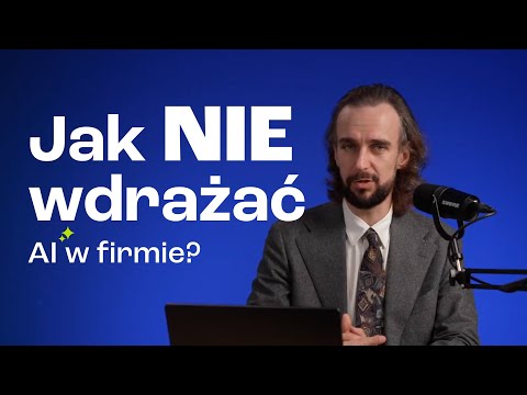 How NOT to implement AI in your company? | Artur Jabłoński