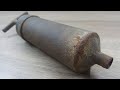 1930&#39;s Antique High Pressure Grease Gun Restoration (Tecalemit -UK)