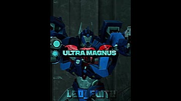 ultra Magnus tfp vs ironhide bay// #edit #transformers #shorts