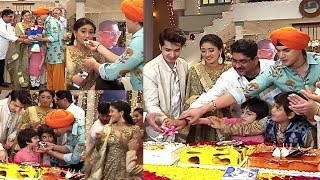 Mohsin Khan Birthday Celebration By Shivangi Joshi On Yeh Rishta Kya Kehlata Hai Set