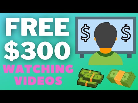 Earn $300 For Free WATCHING VIDEOS! Worldwide - Easy Method! (Make Money Online 2021)