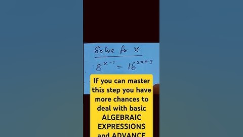 How To Solve & Simplify Algebraic  Expressions #maths #algebra #algebraicexpressions