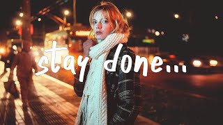Tate McRae - stay done (Lyrics)
