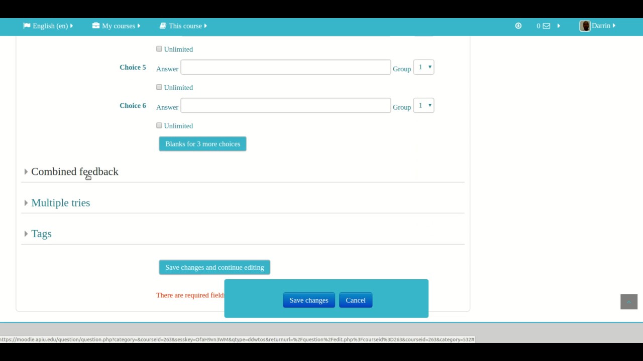 Drag and drop text moodle YouTube