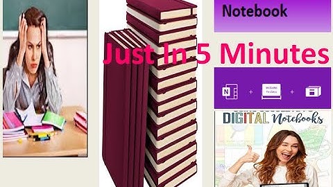ONENOTE CLASS NOTEBOOK QUICK CREATION VIEW VIDEO