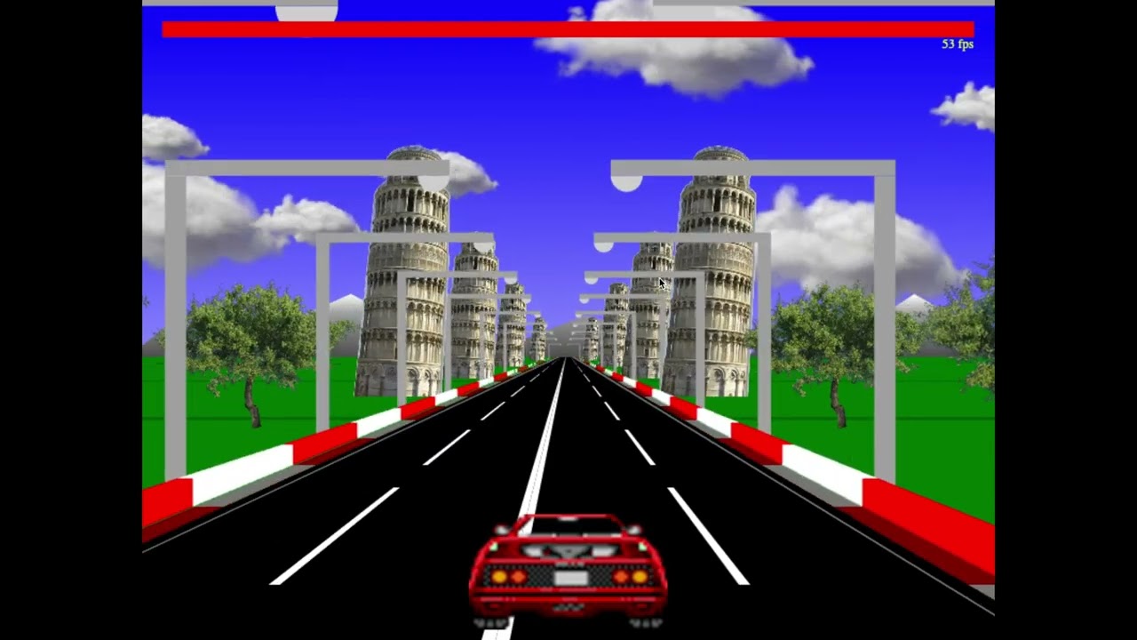 Canvas:JS sprite racer dev vlog 5: spritey nicey, weather, better transitions, tyre squeals, loop