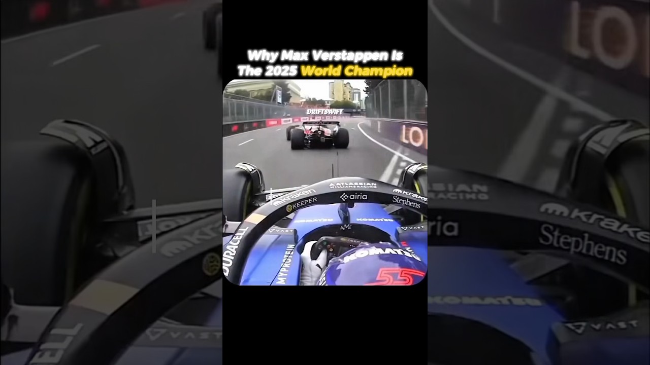 Why Max Verstappen Is The 2025 World Champion 