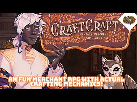 An Fun Merchant RPG with ACTUAL CRAFTING MECHANICS! | CraftCraft: Fantasy Merchant Simulator