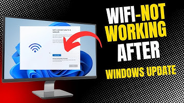 How to Fix Wi-Fi Not Working After Windows Update | Windows 11 WiFi Issue Solved