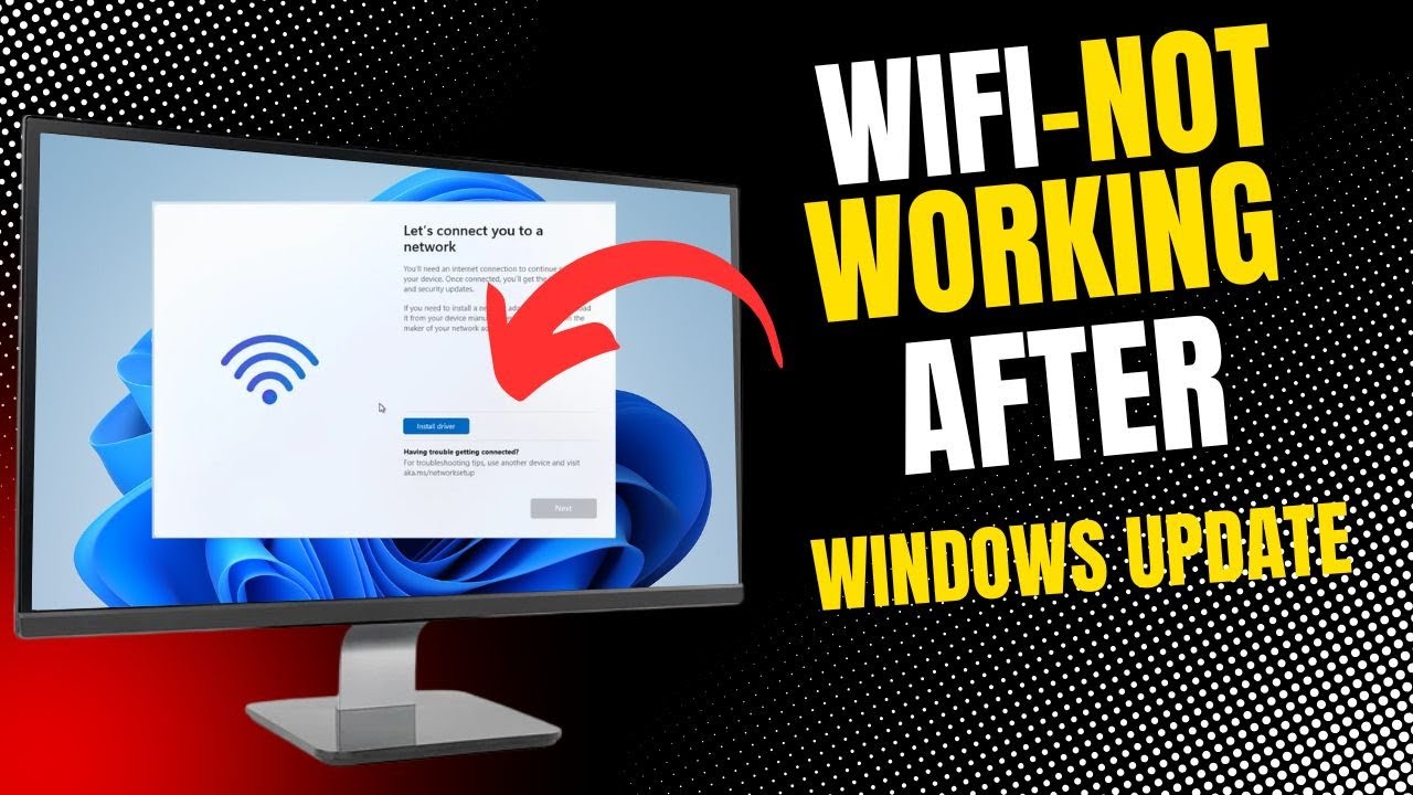 How to Fix Wi-Fi Not Working After Windows Update | Windows 11 WiFi ...
