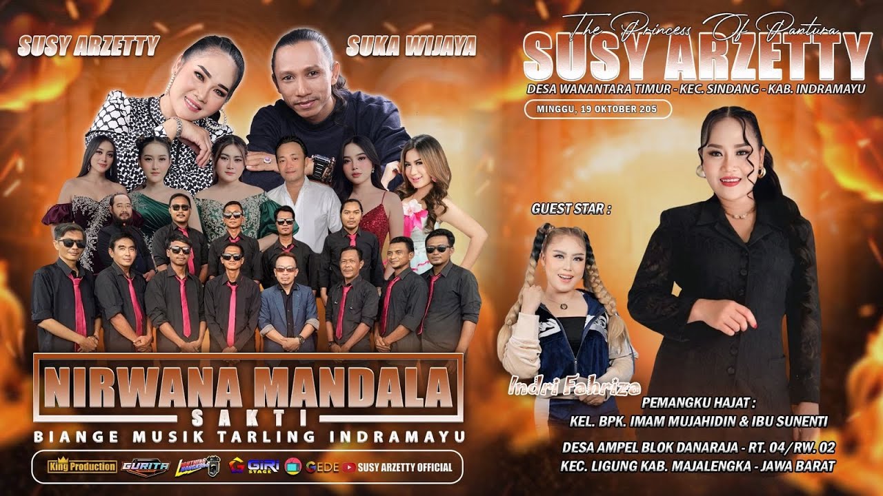 LIVE NIRWANA MANDALA SAKTI SUSY ARZETTY | MINGGU, 19 OKTOBER 2025 | AMPEL - MAJALENGKA [SIANG]