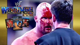 WrestleMania X7 Steve Austin vs. The Rock - Video Game Tribute