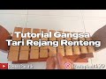 Tutorial gangsa tabuh tari rejang renteng  gambelan bali