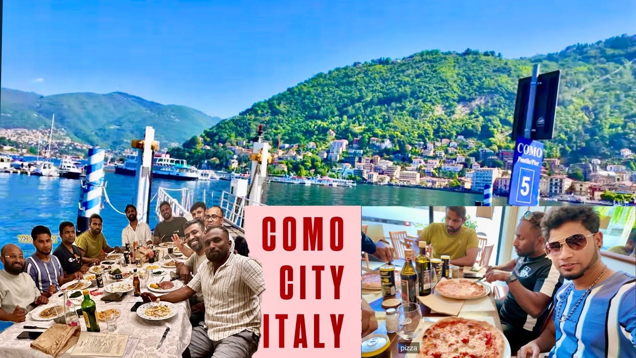 COMO CITY ITALY 8K Germany 🇮🇹🍕🍝🏞️