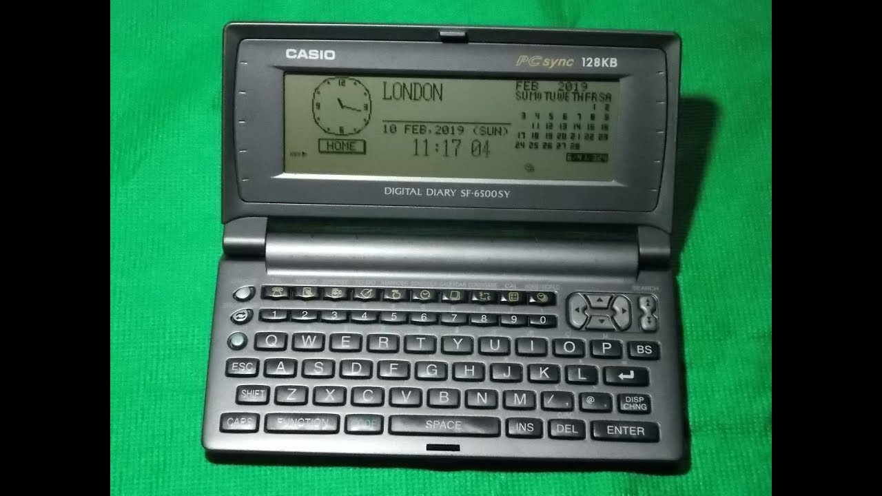 Casio Digital Diary SF-6500SY, great condition found during my loft clear  out. 