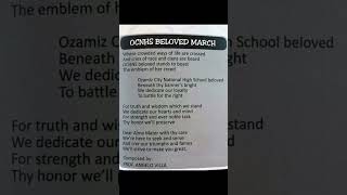 OCNHS Beloved March