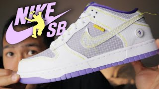 UNION X NIKE DUNK LOW Passport Pack "Purple Gold/Lakers" REVIEW in 3 Minutes!!