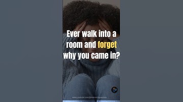 The Doorway Effect - Why You Forget Things #psychologicalfacts #memorytricks #brainhacks