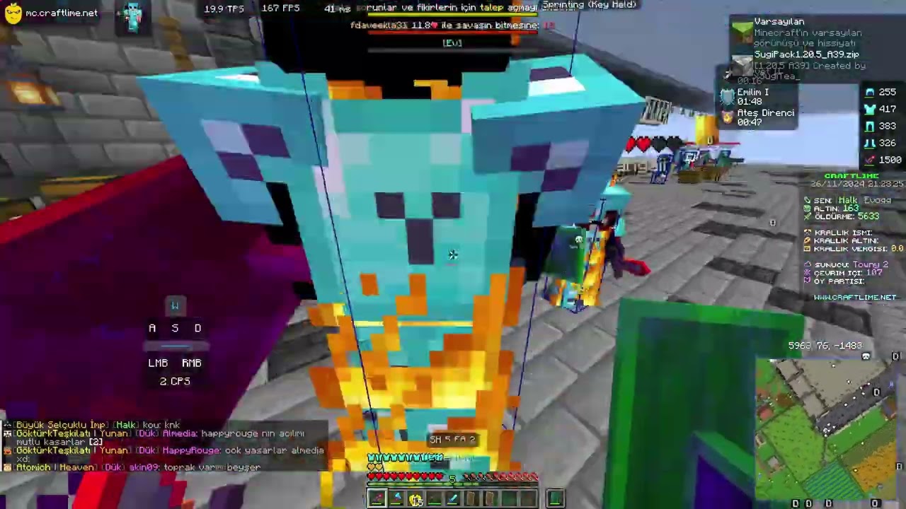 Craftlime infaz (Yuugay ve Mavtux için)