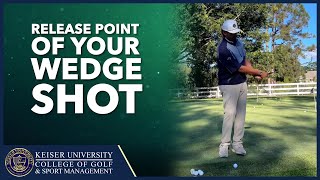 Release Point Of Your Wedge Shot