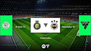 AL NASSR VS FENERBAHCE | EFOOTBALL PES 2024 PC GAMEPLAY