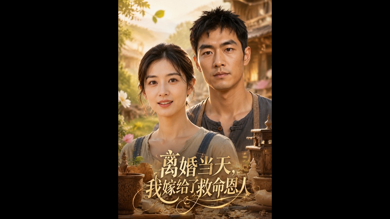 【一口气看完】《离婚当天，我嫁给了救命恩人》丈夫中奖后反咬索债，她甩出账本转身嫁给护她的木匠！#短剧 #AI短剧 #逆袭 #drama #爽剧 #鲨鱼先生