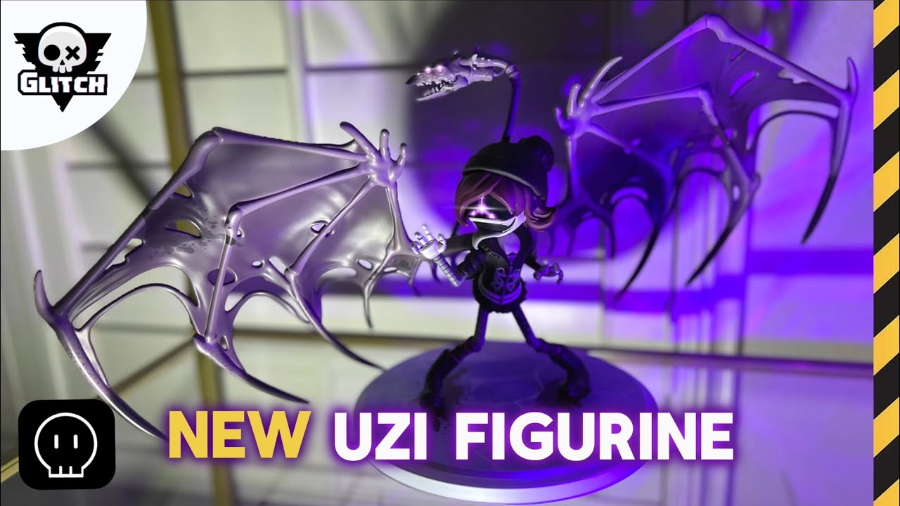 MURDER DRONES: Solver Uzi AniMEGAZ Figurine! - YouTube