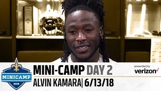 Kamara: "I'm in the best shape of my life" | 2018 Mini Camp