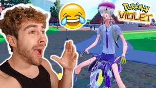 REACTING TO POKEMON SCARLET \& VIOLET'S FUNNIEST GLITCHES!