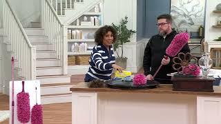 Campanelli 3-pc Duster Kit with Pole, Duster Head & Handheld Duster on QVC