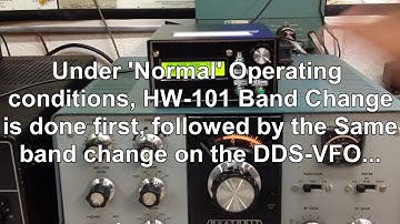 Setup, Cal, & Op Instructions for HW-101 Arduino DDS-VFO