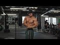 Post Show Chest Day
