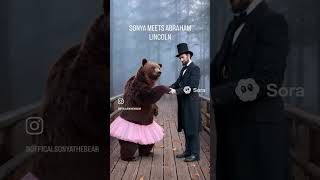 Sonya meets Abraham Lincoln