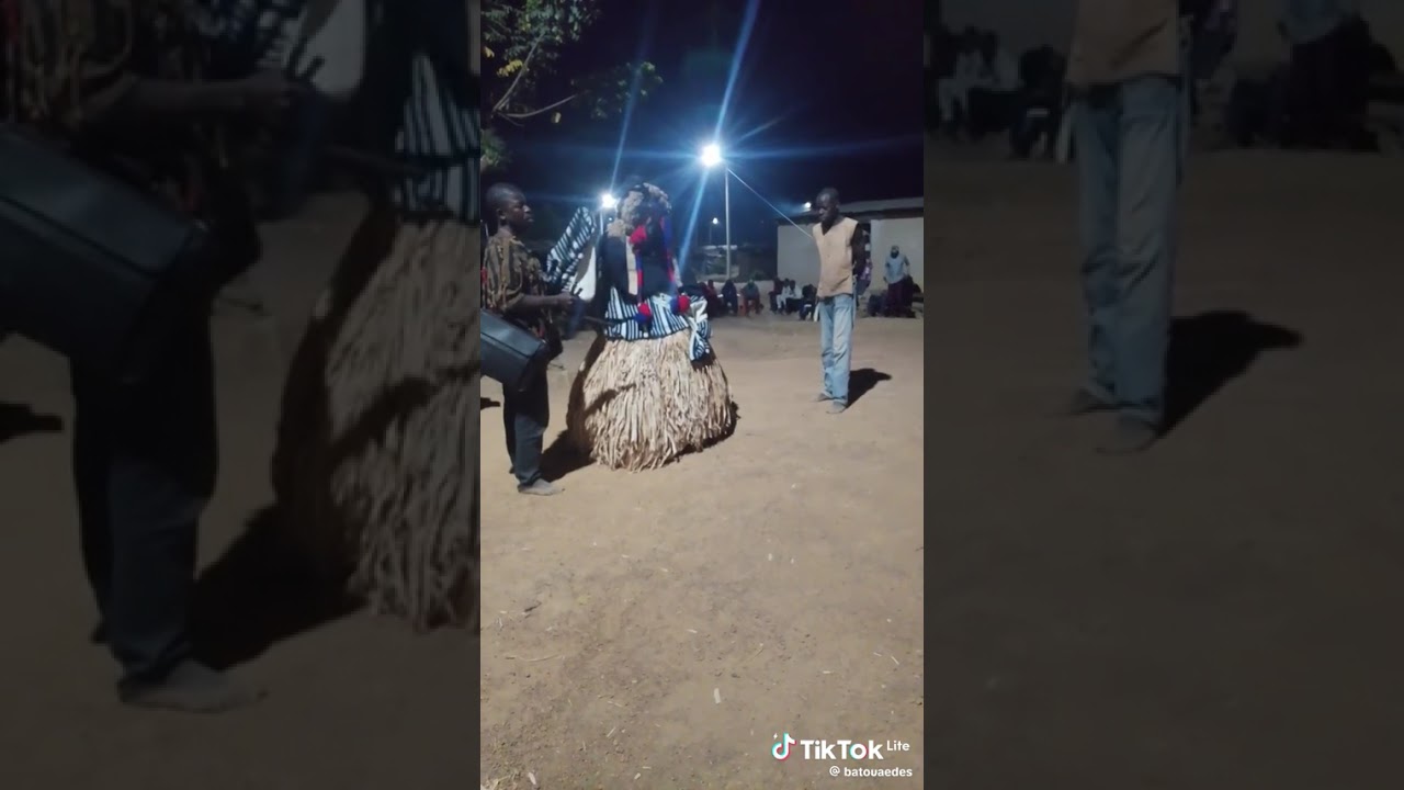 Masque clairvoyant de glanlé à gnimpoutaha 