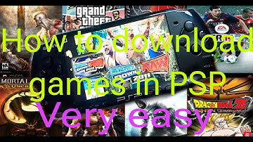 How to download game in PSP