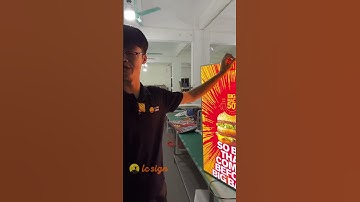 Doesn’t it resemble a lcd tv?😎👌#ledsign #lightbox #slimlightbox #lcsign #funny #businesstips