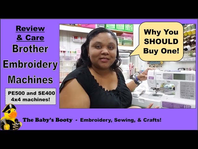 Review: Brother SE400 Sewing and Embroidery Machine - Make