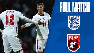 Full Match | England U21 vs Albania U21 | UEFA Under 21 Championship Qualifiers