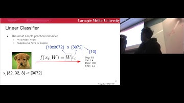 Guest Lecture - Introduction to Machine Learning in Computer Vision - CMU 11-775