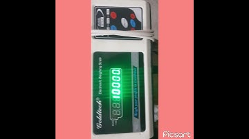 goldtech 200kg calibration