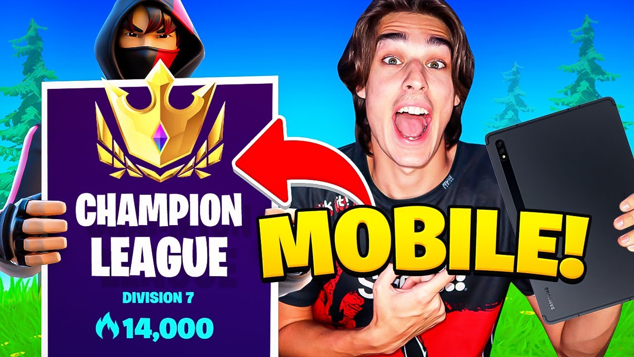 Fortnite Mobile Server Arena I Got Arena On Fortnite Mobile Youtube