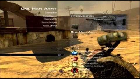 One Man Army Pro Glitch Ps3!